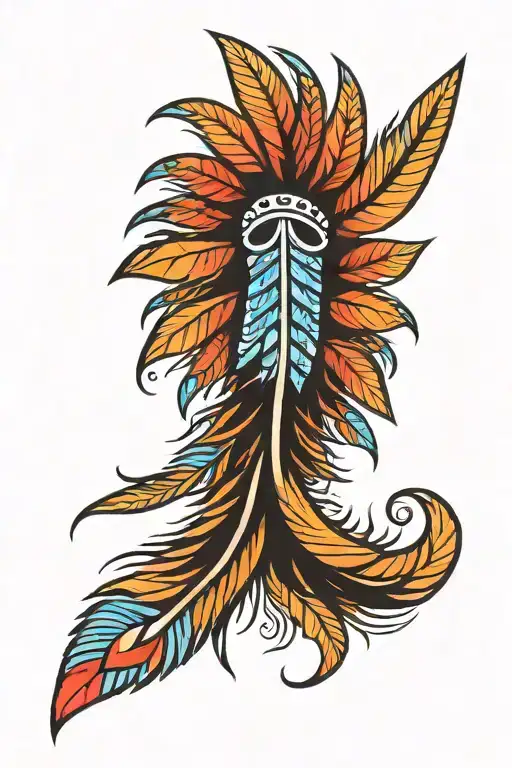 Huichol Indian Feathers