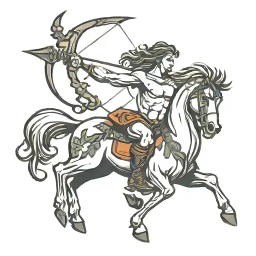 Centaur With Bow And Arrow