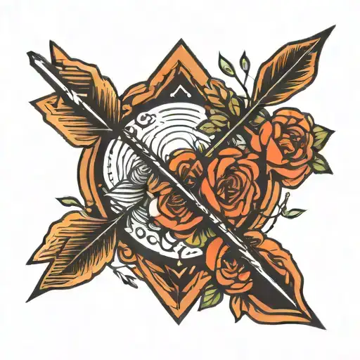 Arrow Love Lines Simple