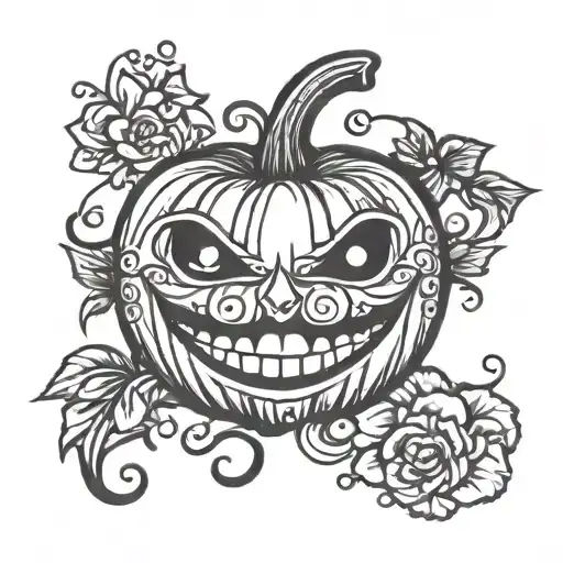 Cartoon Pumpkin Pincushion