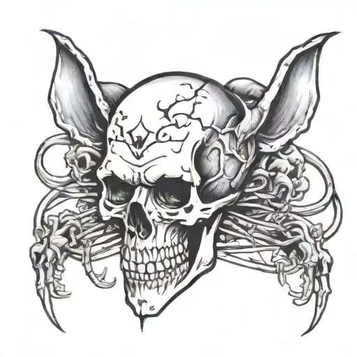 Rats And Skull Man