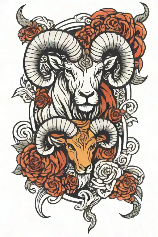 Merging Aries And Leo Zodiac Sign