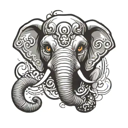 Elephant Angryelephant Angry Eyes