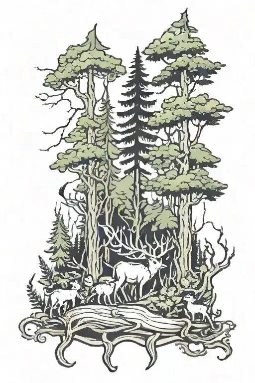Forest Scene