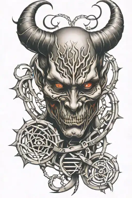 Devil Dna Strand Double Helix