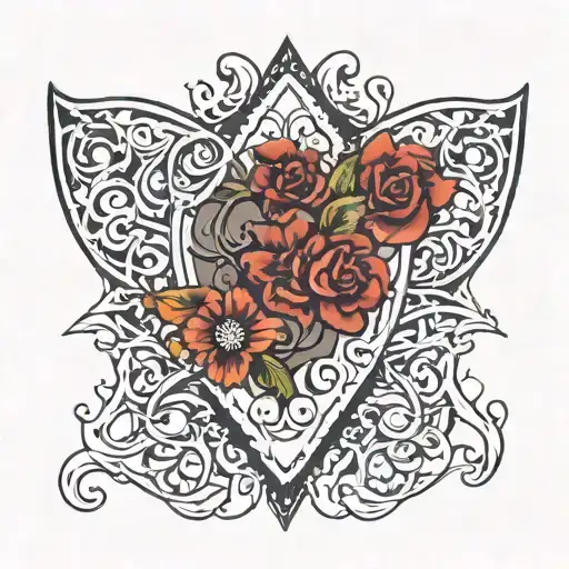 Western Filigree Guitar Pick