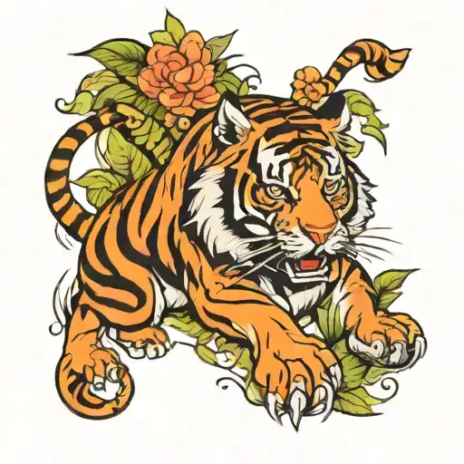 Tiger And Adventure Themed