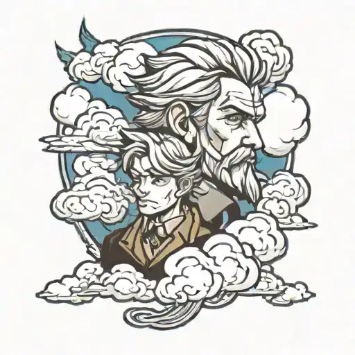 Leon And Cloud Background