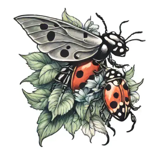 Ladybug And Mom And Masculine