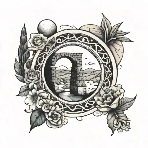 Circle Zen Teide Aqueduct Segovia