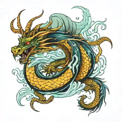 Dragon Water Tank Made