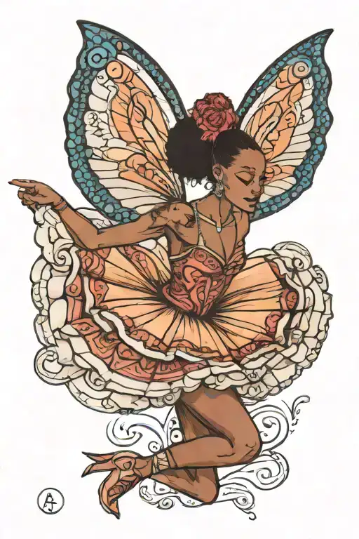 African American Ballerina