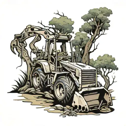 Loader Mysterious Forest Scene