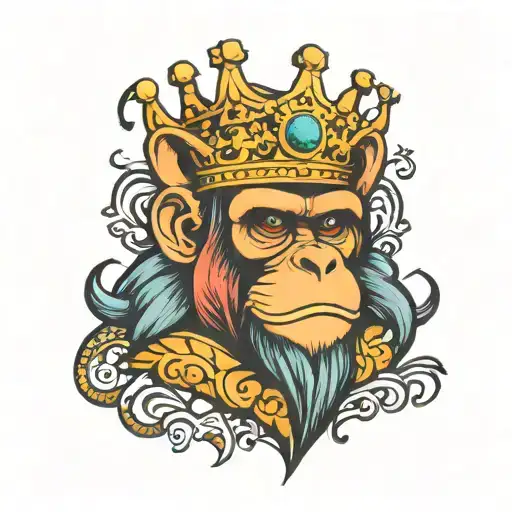 King Crown Monkey