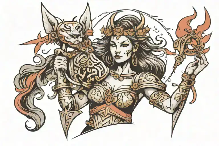 Woman Warrior Goddess