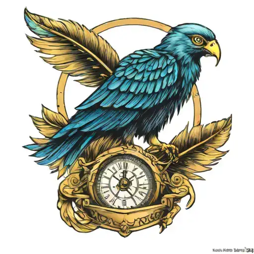 Egyptian Scale Weighing A Feather