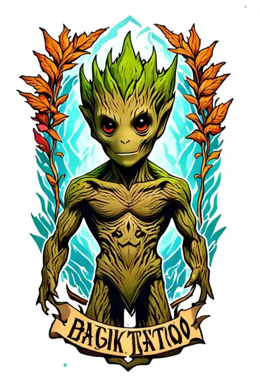 My Name Is A Groot Of The Guardian Of