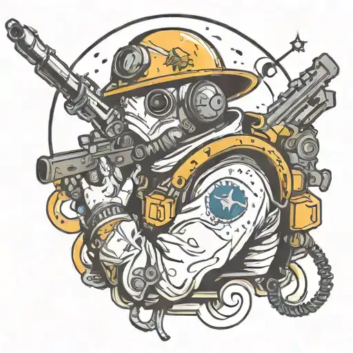 Astronaunt With Gun