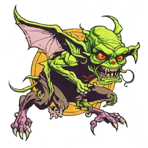 Green Demon Goblin