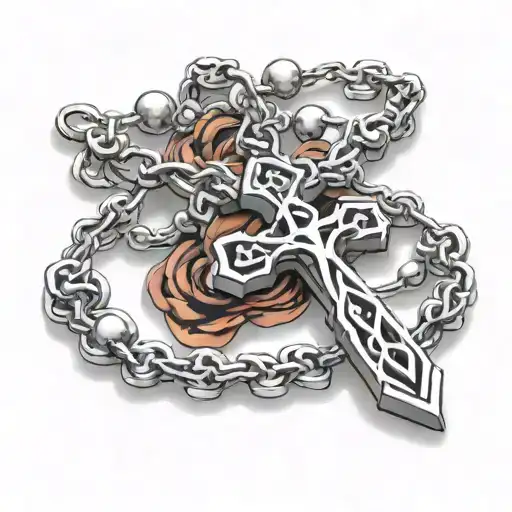 Chrome Heart Rosary
