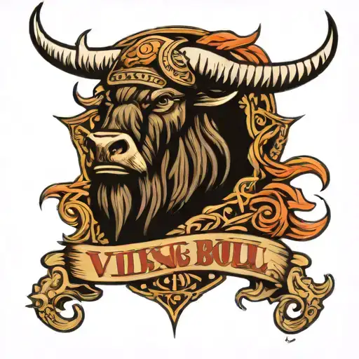 Viking Bull And Aqarius