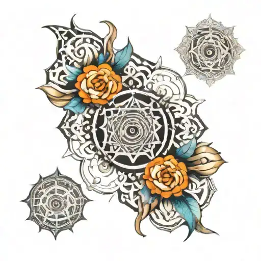 Chakra Symbols With Aai