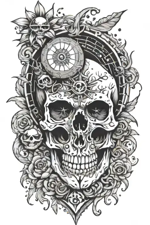 Sun Moon Skull Crystals