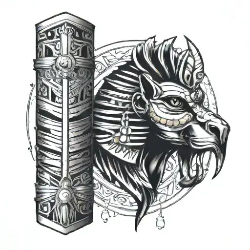 Egyptian Forearm Armour