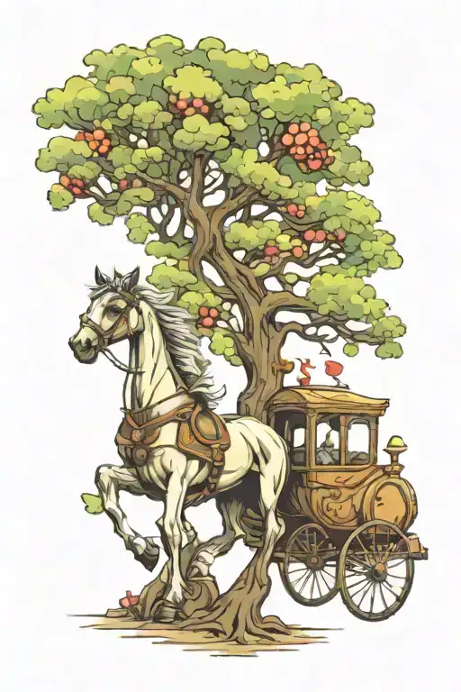 Horse Car Tree