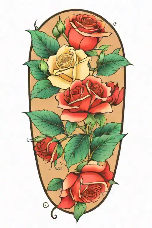 Roses Floral Midnight