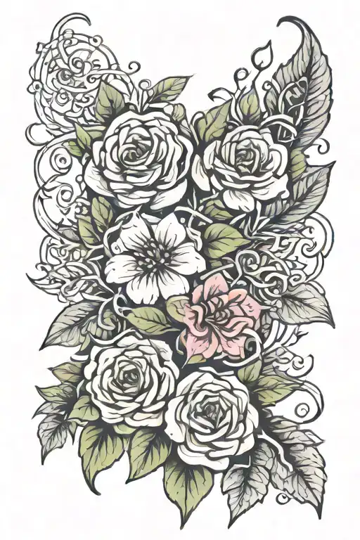 Self Love Plants Intertwined