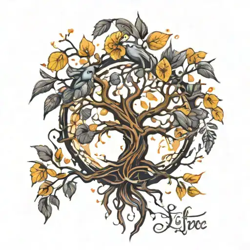 Life Tree Darkness Succes Love