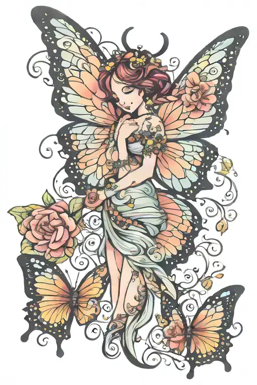 Fairy Butterfly Wings