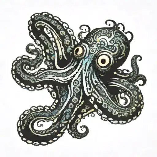 Weird Hippy Octopus