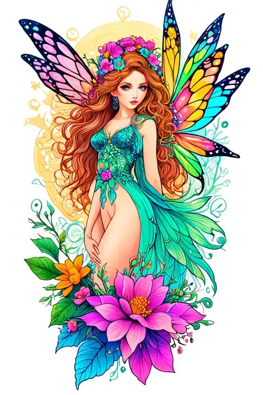 Fairies Different Colors