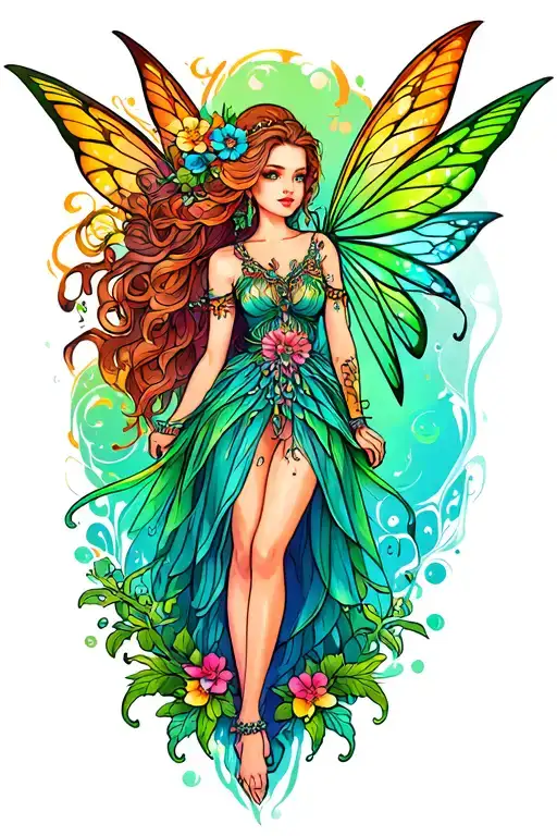 Fairies Different Colors