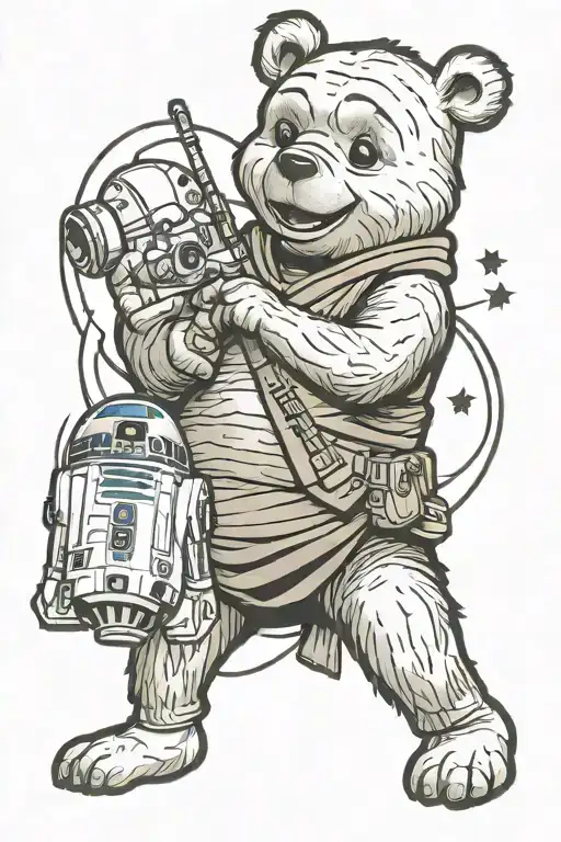 Star Wars And Winnie The Pooh