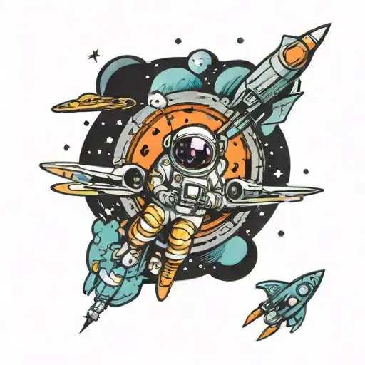 Space Theme In A Band