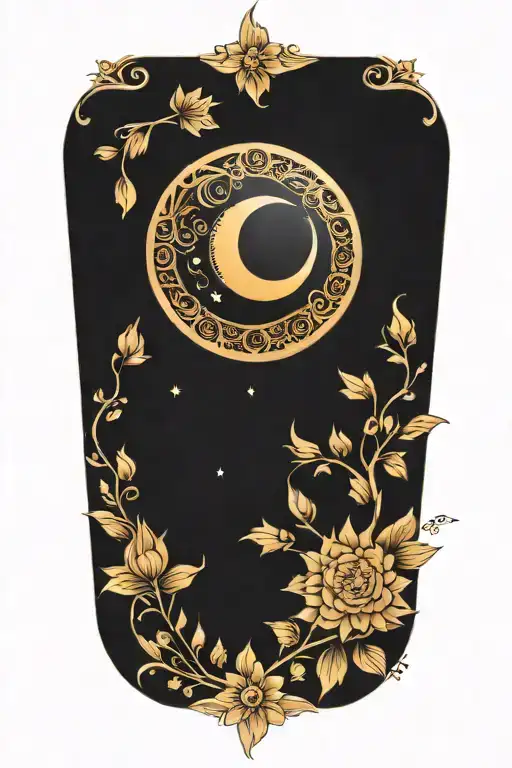 Mandala Cresent Moon