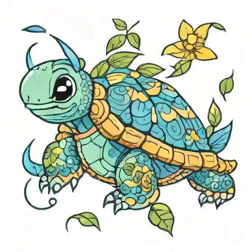 Stitch Spell Word Ohana Tortoise Inside Her
