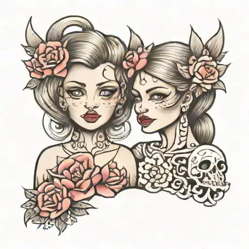 Strong Mother And Daughter