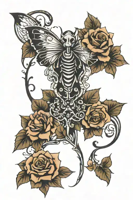 Thin And Long Dark Realism Style