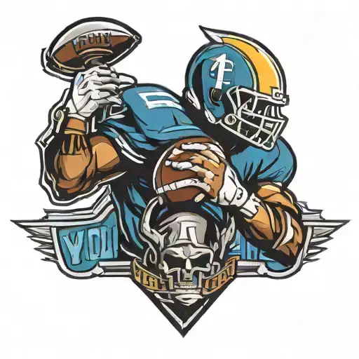 Young Power Football Team Logo