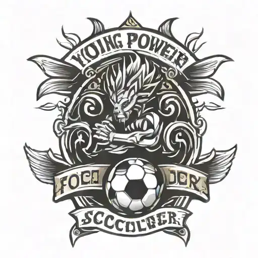 Young Power Soccer Team Logo
