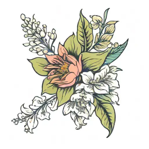 Work April Birth Flower