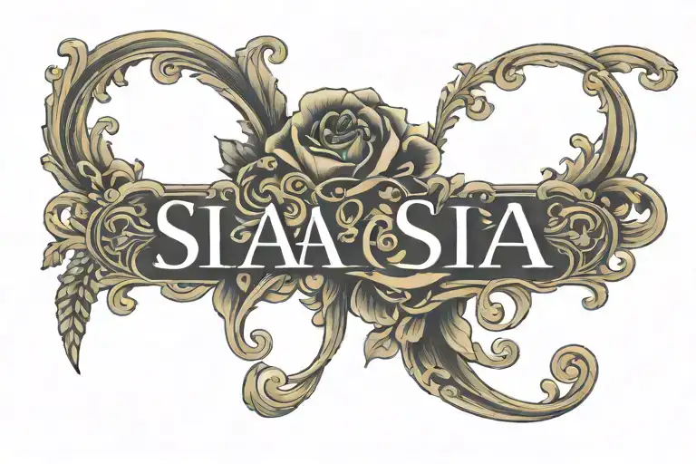 Sia Name With Date 7 10 2023 In Roman Numbers