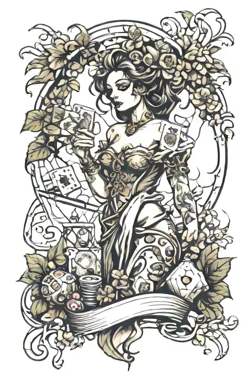 Gambling And Mother Nature Scene