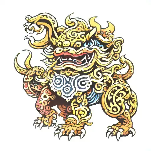 Okinawa Shisa Dog