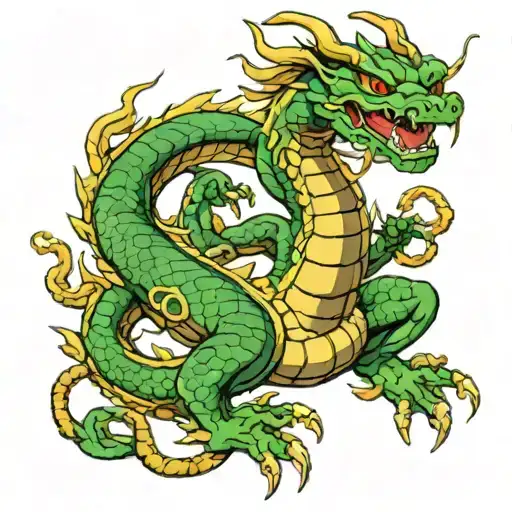 Shenron Dragon From Dbz
