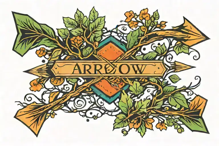 Arrow With Trees